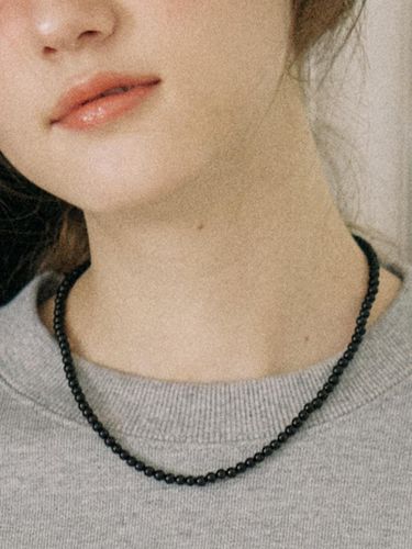 Onyx Rouge Necklace - Black - ourhope - Modalova