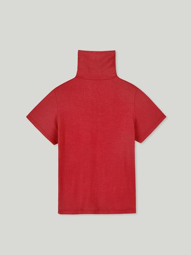 Half polar t shirt_red - AARAN - Modalova