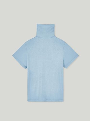 Turtle neck t shirt_sky blue - AARAN - Modalova