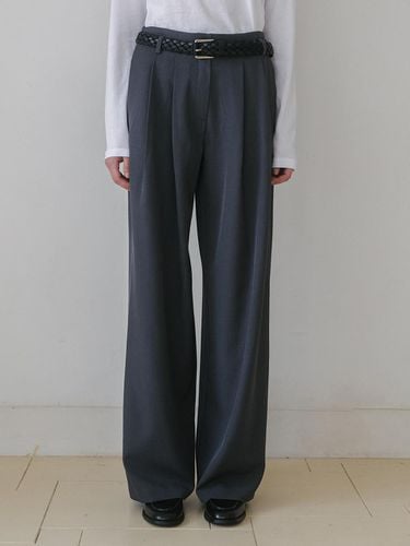 Two button slacks_charcoal - AARAN - Modalova