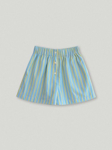 Striped trunk short pants_sky blue - AARAN - Modalova