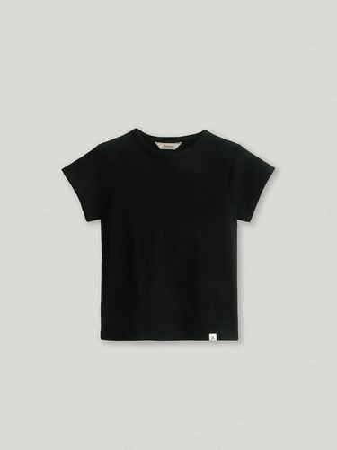 Label short sleeve t shirt_black - AARAN - Modalova