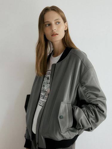 Shirring blouson jumper jacket - HUNCH - Modalova