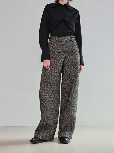 No tuck Semi-cocoon Pants _ - mu:arvo - Modalova