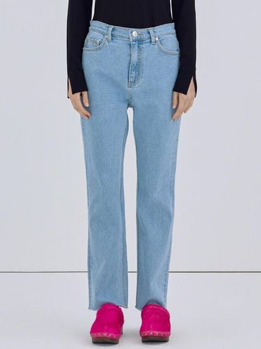 Semi Bootscut Denim Pants_Light Blue - WNDERKAMMER - Modalova