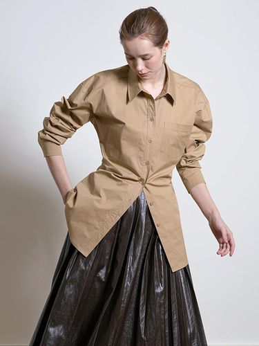 Back draping shirt - beige - cordinary - Modalova