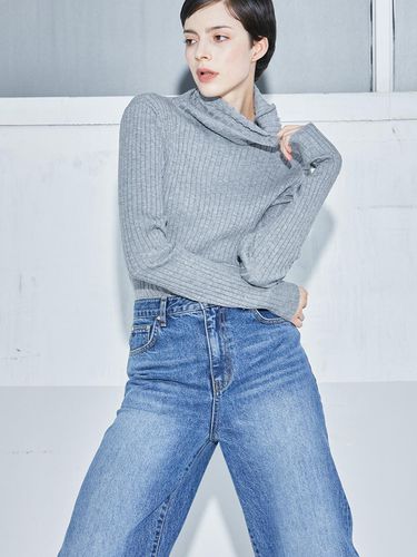 Wide leg high waist - denim - cordinary - Modalova