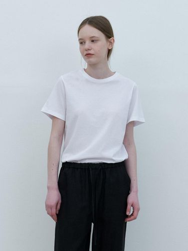 Organic cotton t shirt white - AYU - Modalova