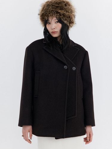 Wool Half Length Coat__Brown - WNDERKAMMER - Modalova