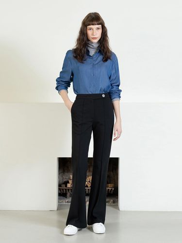 Jersey semi - bootcut pants - black - cordinary - Modalova