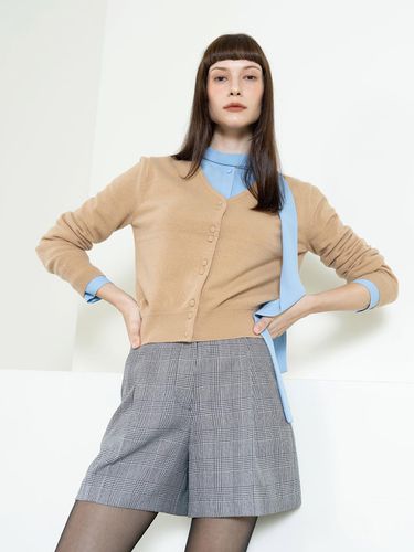 One - tuck A - line tailored shorts - check - cordinary - Modalova