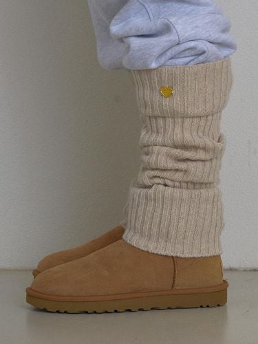 Leg warmer_beige - AARAN - Modalova