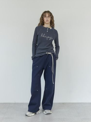 Rivet Carpenter Sweat Pants (navy) - HHIPS - Modalova