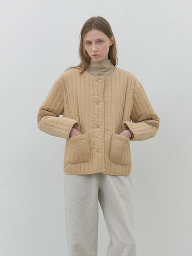 Corduroy stitch padded jacket - AYU - Modalova