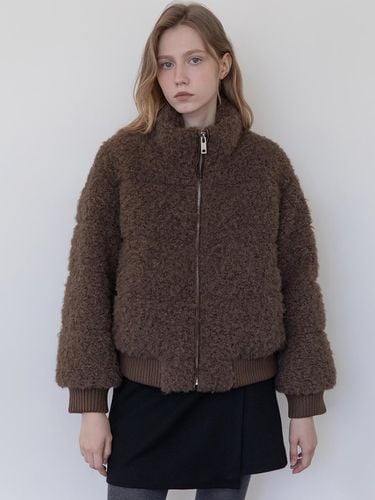 Boucle down padding _ Brown - JMARK New York - Modalova