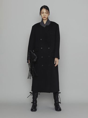 Atelier] Double Long Coat ()_LFCAW24830BKX - LUCKY CHOUETTE - Modalova