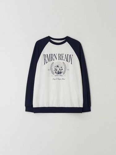 R - READY RAGLAN SWEATSHIRTS - NAVY - RMRN - Modalova