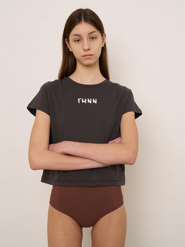 TMNN logo T-shirt (charcoal) - TMNN - Modalova