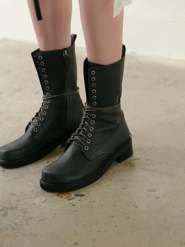 LITA COMBAT BOOT_BLACK - cahaya - Modalova