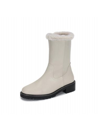 Forme Camelel Basic Half Fur Boots 4cm - FORMEL CAMELE - Modalova