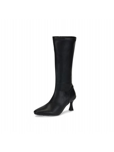 Basic Point Toe Spandex Half Boots 7CM - FORMEL CAMELE - Modalova