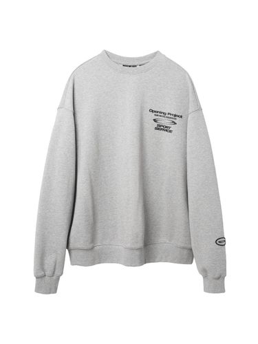 Sport Service Sweatshirt - Melange Grey - OPENING PROJECT - Modalova