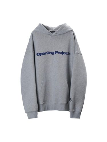 OP Logo Hoodie - Melange Grey - OPENING PROJECT - Modalova