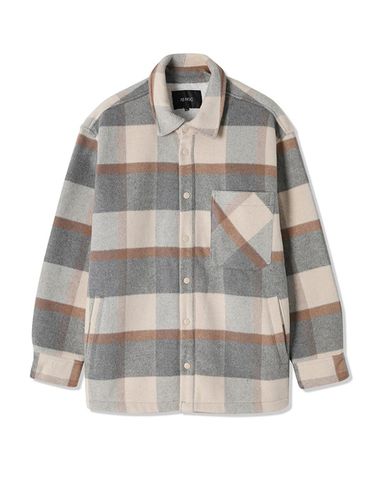 Men's BoA Lining Check shirt jacket () - ADHOC - Modalova