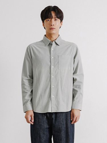 Men's Corduroy One Pocket Basic Shirt ( - ) - ADHOC - Modalova