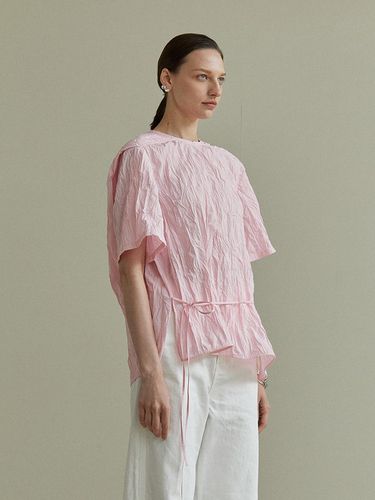 CREASE COTTON TOP PINK - TYCHEBE - Modalova