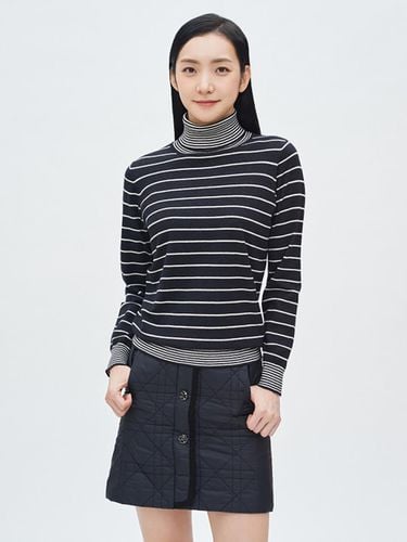 Coloring border turtleneck pullover (BHUCX7926) - BESTI BELLI - Modalova