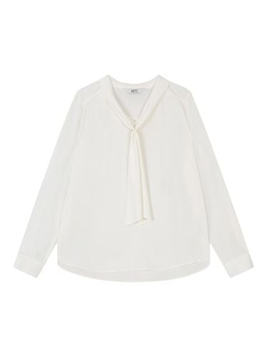 Scarf V-neck blouse (BHBAI2411) - BESTI BELLI - Modalova