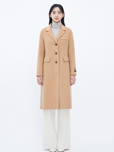 Cashmere wool blend handmade long coat - BESTI BELLI - Modalova