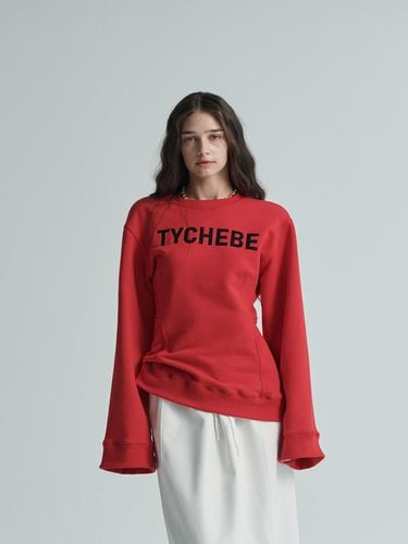 TYCHEBE SLEEVE SWEATSHIRTS RED - TYCHEBE - Modalova