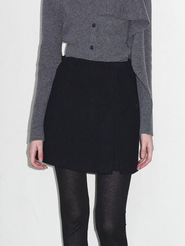 A-line Wool Mini Skirt - LOEUVRE - Modalova