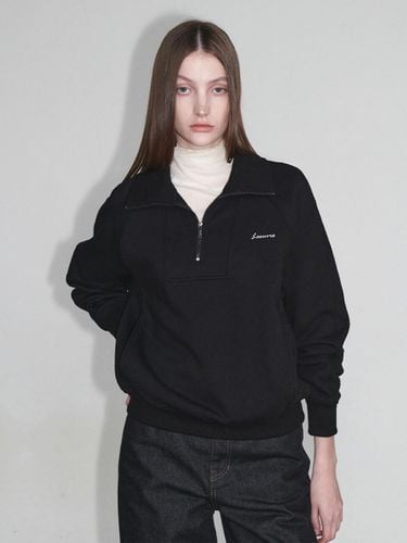 Half Zip-up Sweatshirt - LOEUVRE - Modalova