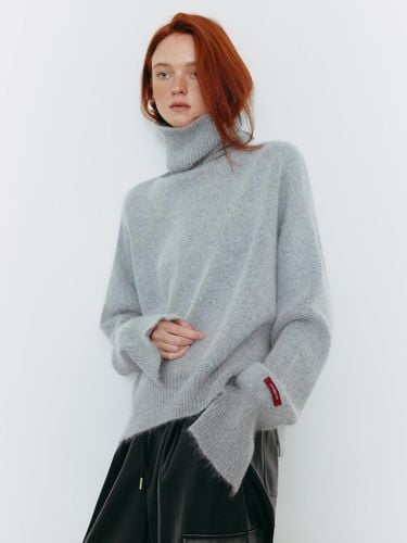 Cashmere soft wool turtleneck knitwear - MOONT - Modalova