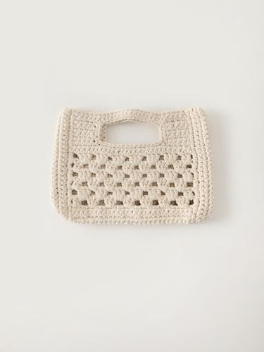 Handmade Knitting Bag_Beige - Tillber - Modalova