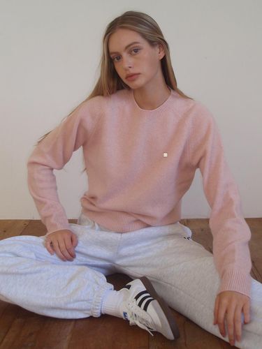 Merino Wool Sweater _Pink - INJIACTIVE - Modalova