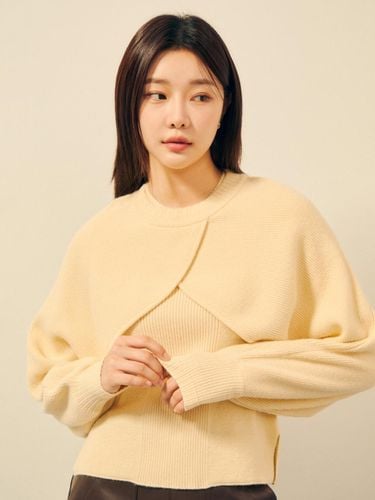 Bolero Pullover Knitwear + Knitwear Set GPAA1PO131 - JJ JIGOTT - Modalova