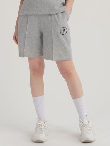 Circle Logo Pintuck Banded Shorts () - PIANER - Modalova