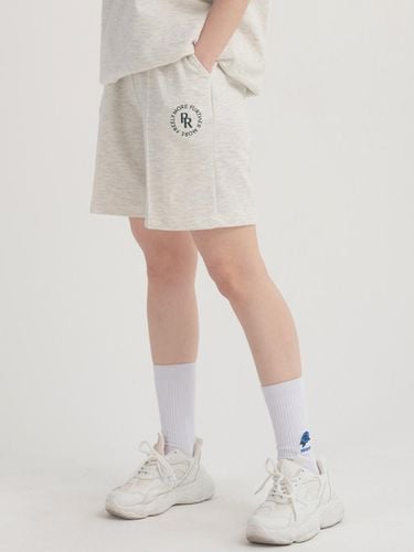 Circle Logo Pintuck Banded Shorts () - PIANER - Modalova