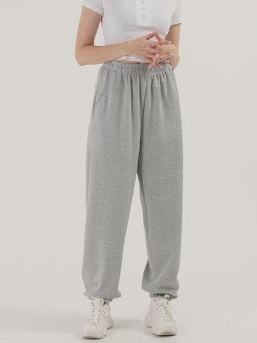 Classic Wide Jogger Sweatpants (melange) - PIANER - Modalova