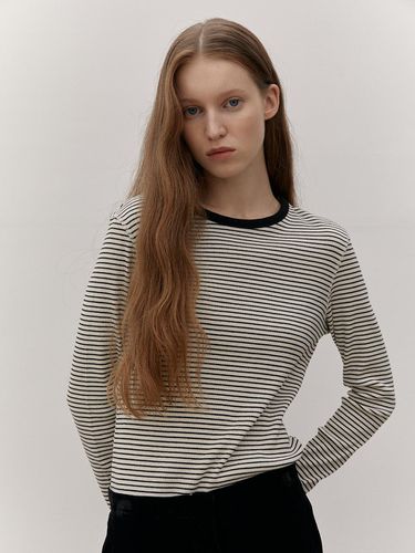 Basey tee-light beige stripe - KILHOUETTE - Modalova