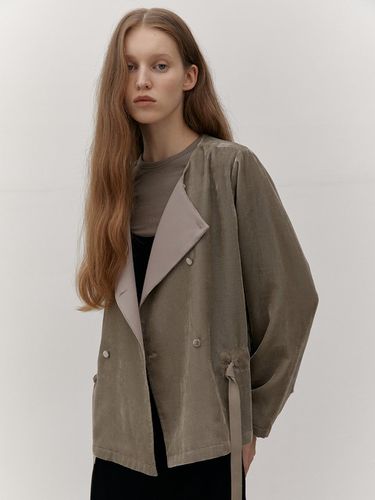 Velvet roman jacket - beige - KILHOUETTE - Modalova