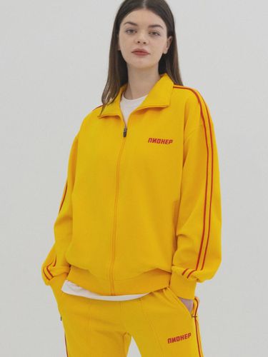 Semi-Line Signature Track Top (Yellow) - PIANER - Modalova