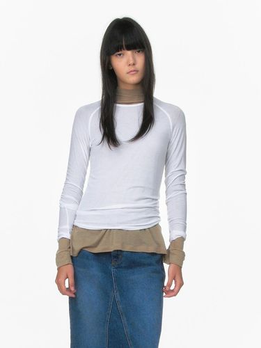 WOOL RAGLAN T SHIRTS_WHITE - REPOS - Modalova