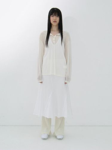 Wool Golgi Pants_Ivory - REPOS - Modalova