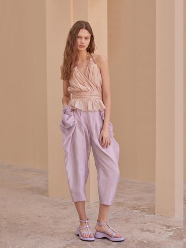 Drape pocket baggy pants - CAHIERS - Modalova