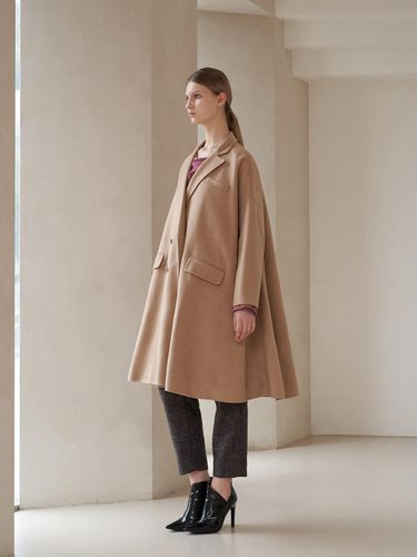 CAHISIENNE] Overfit Double Button Handmade Coat - CAHIERS - Modalova